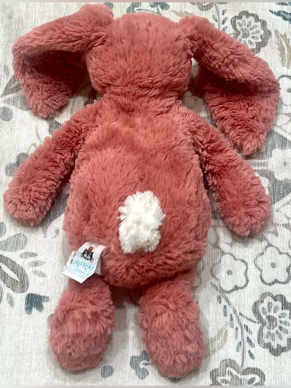 Jellycat Bashful Sorrel Bunny Mauve Pink Collectible Retired Size Medium - Picture 9 of 10